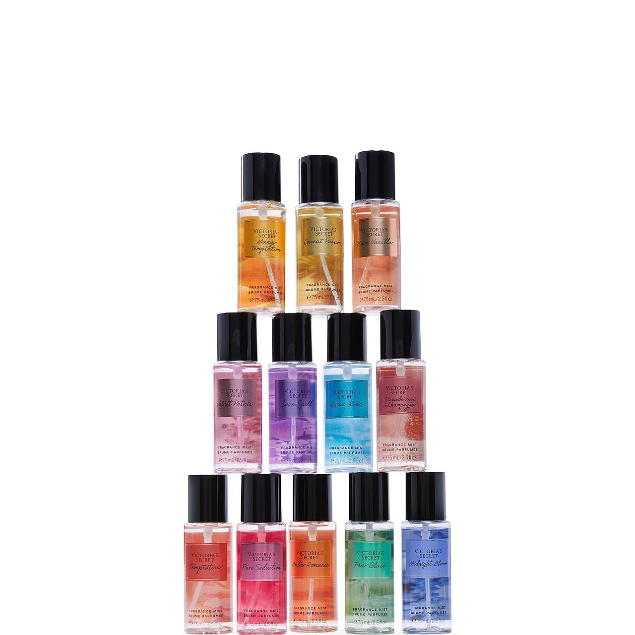 Mist Collection - Coffret de 12 parfums en format de voyage