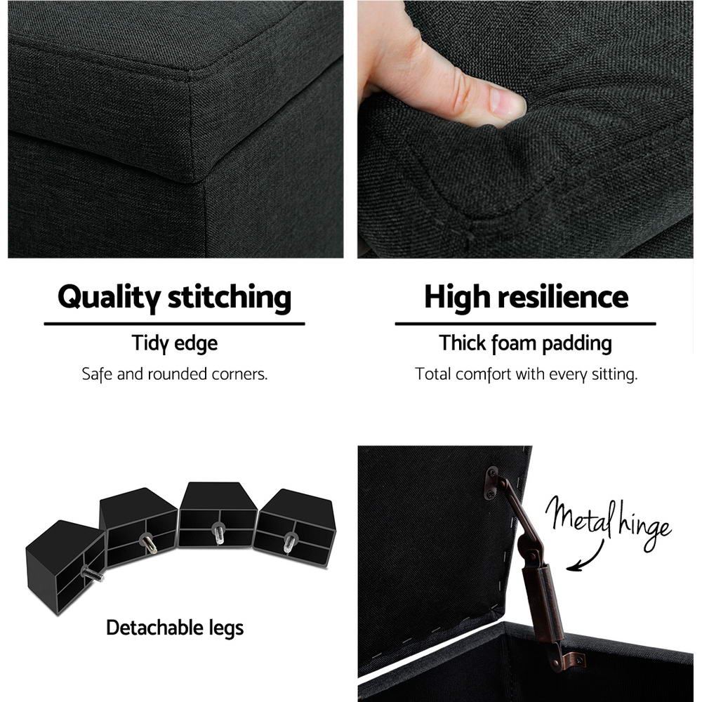 Premium Storage Ottoman